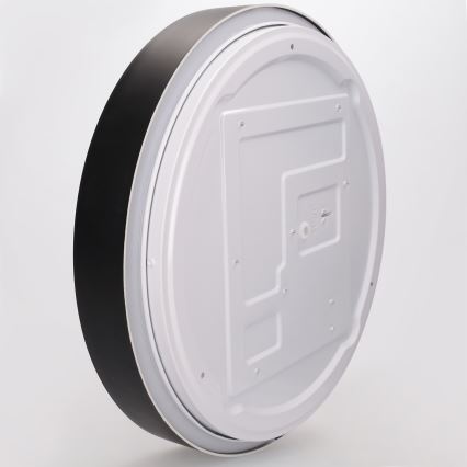 Brilagi - dimeriuojamas LED lubų šviestuvas WALDO LED/48W/230V 3000-6500K skersmuo 40 cm juoda/auksinė + nuotolinio valdymo pultas