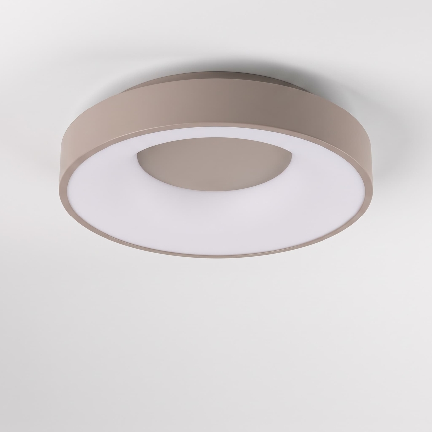 BRILAGI - LED dimeriuojamas lubinis šviestuvas FALCON II LED/67W/230V 3000-6500K skersmuo 40 cm smėlio spalvos + su nuotoliniu pulteliu