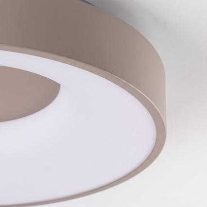 BRILAGI - LED dimeriuojamas lubinis šviestuvas FALCON II LED/67W/230V 3000-6500K skersmuo 40 cm smėlio spalvos + su nuotoliniu pulteliu