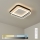 Brilagi - Dimeriuojamas LED lubų šviestuvas FLARE LED/43W/230V 3000-6000K 39,5x45 cm balta/juoda + su nuotoliniu pultu
