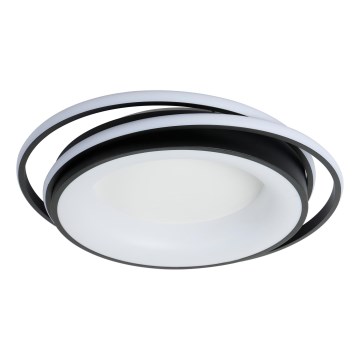 Brilagi - dimeriuojamas LED lubų šviestuvas FLARE LED/84W/230V 3000-6000K 47x51 cm juodas + nuotolinio valdymo pultas