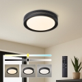 Brilagi - dimeriuojamas LED lubų šviestuvas KREON LED/54W/230V 3000-6000K baltas, skersmuo 38 cm + nuotolinis pultas