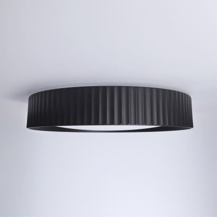 Brilagi - reguliuojamas LED lubinis šviestuvas LUCIA LED/48W/230V 3000-6500K skersmuo 41 cm juodas + nuotolinio valdymo pultas