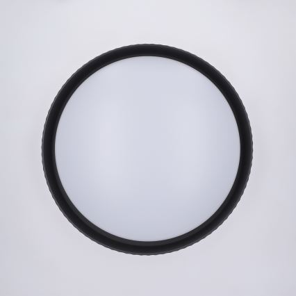 Brilagi - reguliuojamas LED lubinis šviestuvas LUCIA LED/48W/230V 3000-6500K skersmuo 41 cm juodas + nuotolinio valdymo pultas