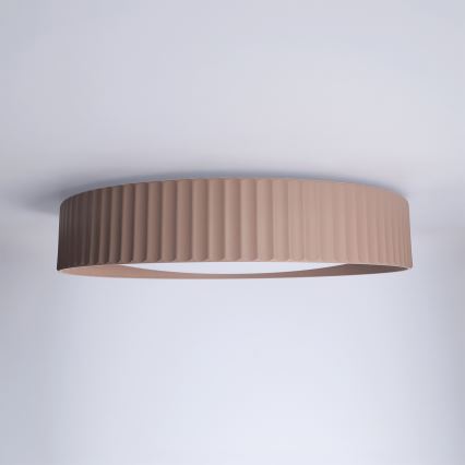 Brilagi - Dimeriuojamas LED lubinis šviestuvas LUCIA LED/48W/230V 3000-6500K skersmuo 41 cm taupe + nuotolinis valdymas