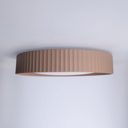 Brilagi - reguliuojamas LED lubų šviestuvas LUCIA LED/48W/230V 3000–6500 K skersmuo 41 cm ruda + nuotolinis valdymas