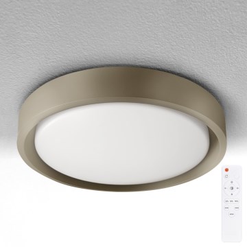 Brilagi - Dimeriuojamas LED lubų šviestuvas MATTEO LED/60W/230V 3000-6500K skersmuo 51,5 cm taupe + nuotolinis valdymas