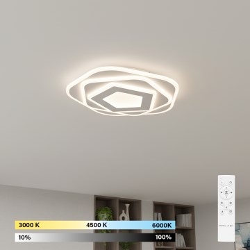 Brilagi - Dimeriuojamas LED lubų šviestuvas MODERN LED/64W/230V 3000–6000 K Ø 40 cm + nuotolinis valdymas