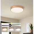 BRILAGI - dimeriuojamas LED lubų šviestuvas POOL LED/48W/230V 3000-6000K Ø 40 cm bronzinis + nuotolinis valdymas