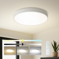 Brilagi - dimeriuojamas LED lubų šviestuvas POOL SMART LED/60W/230V 50 cm 3000-6000K Wi-Fi Tuya + su nuotoliniu valdymu balta