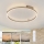 Brilagi - Dimeriuojamas LED lubų šviestuvas PORTOFINO LED/60W/230V 3000-6000K skersmuo 80 cm smėlio spalvos + nuotolinis valdymas