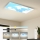 Brilagi - Dimeriuojamas LED lubų šviestuvas SLIMFRAME SKY LED/80W/230V 120x60 cm 3000-6000K sidabrinė/mėlyna + nuotolinis valdymas