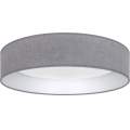 Brilagi - dimeriuojamas LED lubų šviestuvas VELVET SMART VARI LED/24W/230V 3000-6500K Ø 45 cm pilkas + nuotolinis valdymas