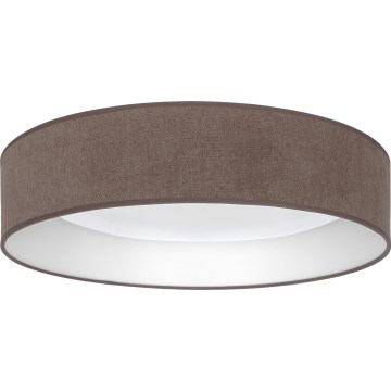 Brilagi - Dimeriuojamas LED lubų šviestuvas VELVET SMARTIX STARS LED/24W/230V 3000-6000K Ø 45 cm rudas Wi‑Fi Tuya Beacon + nuotolinis valdymas