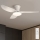 Brilagi - dimeriuojamas LED lubų ventiliatorius LED/30W/230V 3000-6500K balta + nuotolinis valdymas