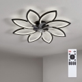 Brilagi - dimeriuojamas LED lubų ventiliatorius LED/43W/230V 3000-6500K skersm. 90 cm juodas + nuotolinis valdymas