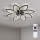 Brilagi - dimeriuojamas LED lubų ventiliatorius LED/43W/230V 3000-6500K skersm. 90 cm juodas + nuotolinis valdymas