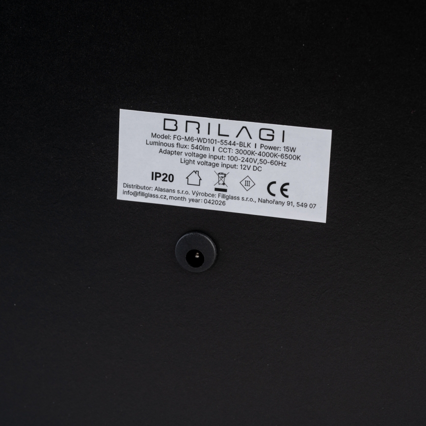 BRILAGI - reguliuojamas LED makiažo veidrodis CALIFORNIA LED/25W/230V 3000/4000/6500K 55x44 cm balta