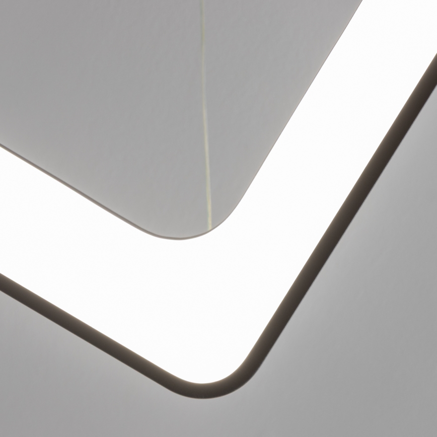 Brilagi - LED reguliuojamas pakabinamas šviestuvas ant laido FALCON II LED/125W/230V 3000-6500K 60x60 cm juodas + nuotolinis valdymas