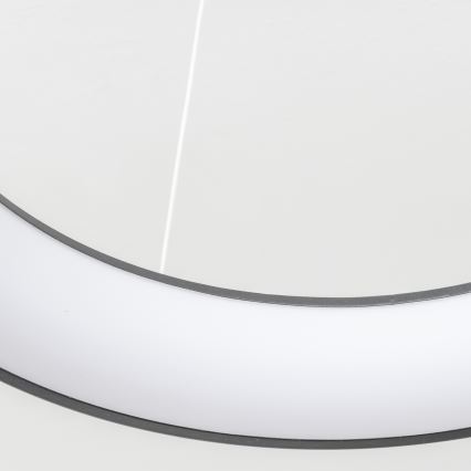 Brilagi - Dimeriuojamas pakabinamas šviestuvas ant laido FALCON II LED/99W/230V 3000–6500 K skersmuo 60 cm juodas + nuotolinis valdymas