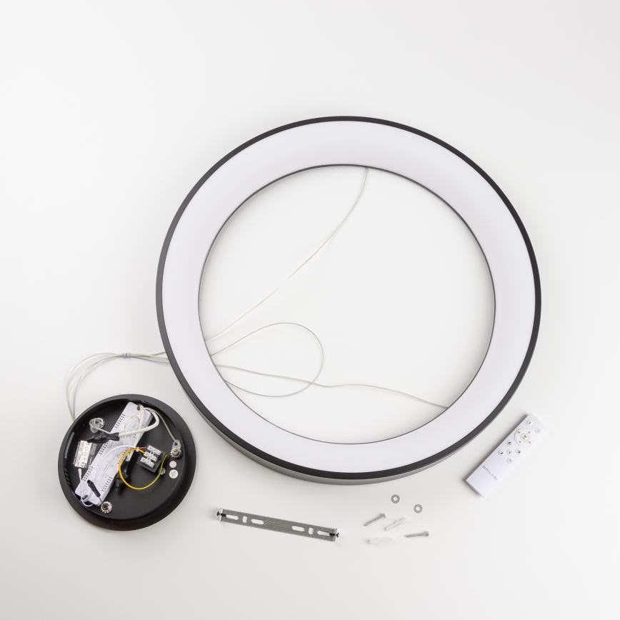 Brilagi - LED dimeriuojamas pakabinamas šviestuvas ant laido FALCON II LED/99W/230V 3000-6500K skers. 60 cm juodas + nuotolinis valdymas