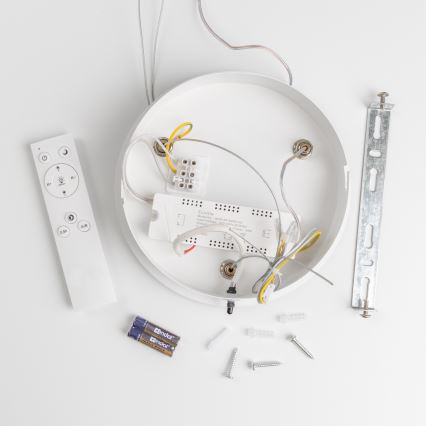 Brilagi - reguliuojamas LED pakabinamas šviestuvas ant laido FALCON LED/40W/230V 3000-6500K skersmuo 45 cm baltas + su nuotoliniu valdymu