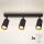Brilagi - Dimeriuojamas LED RGBW taškinis šviestuvas SELE 3xGU10/6,5W/230V 2700-6500K juoda/auksinė