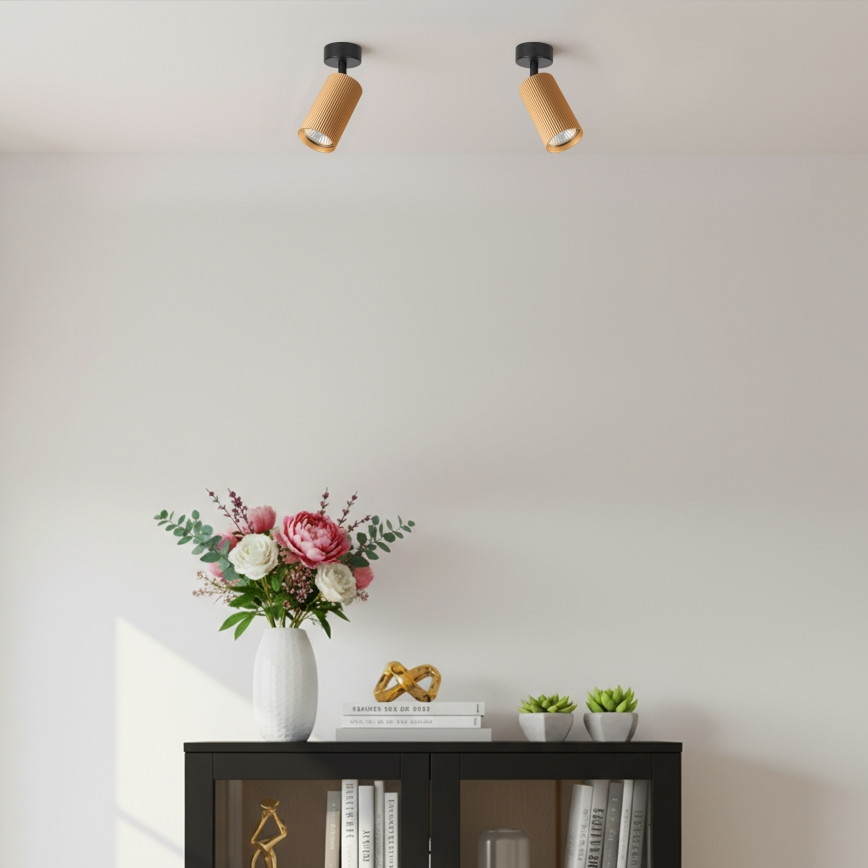 Brilagi - LED RGBW reguliuojamas taškinis šviestuvas SELE MODERN 1xGU10/6,5W/230V 2700-6500K Wi-Fi aukso spalvos