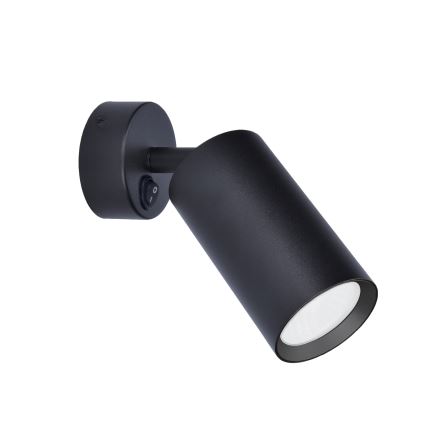 Brilagi - LED RGBW dimeriuojamas sieninis taškinis šviestuvas SELE 1xGU10/4,8W/230V 3000K juodas + nuotolinis valdymas