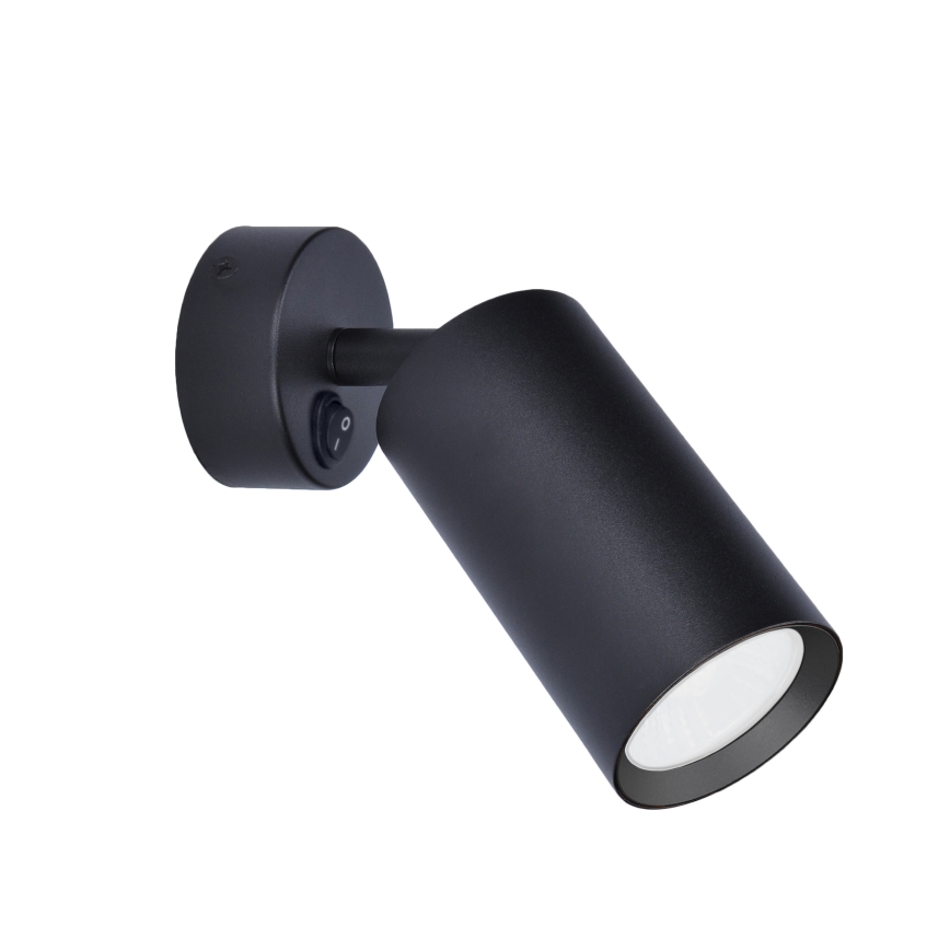 Brilagi - LED RGBW dimeriuojamas sieninis taškinis šviestuvas SELE 1xGU10/4,8W/230V 3000K juodas + nuotolinis valdymas
