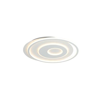 Brilagi - dimeriuojamas LED lubinis šviestuvas IRIS LED/83W/230V 3000-6000K 46x50 cm baltas + nuotolinis valdymas
