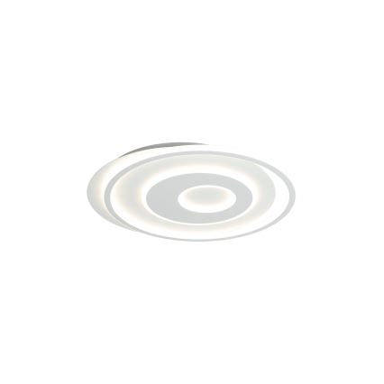 Brilagi - dimeriuojamas LED lubinis šviestuvas IRIS LED/83W/230V 3000-6000K 46x50 cm baltas + nuotolinis valdymas