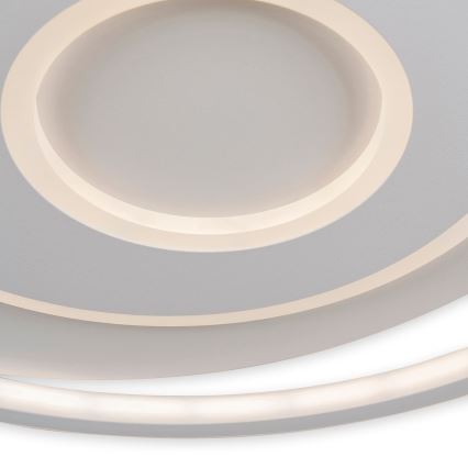 BRILAGI - dimeriuojamas LED lubinis šviestuvas IRIS LED/83W/230V 3000-6000K 46x50 cm baltas + nuotolinis valdymas