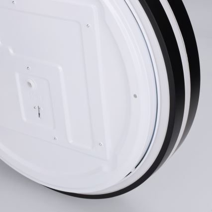 Brilagi - dimeriuojamas LED lubų šviestuvas NAOMI LED/48W/230V 3000-6500K skersmuo 39 cm juodas + nuotolinis valdymas