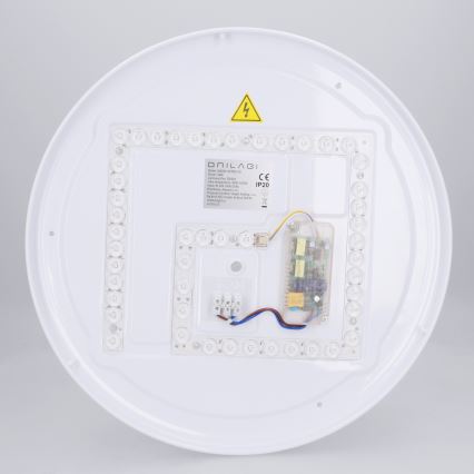 Brilagi - dimeriuojamas LED lubų šviestuvas NAOMI LED/48W/230V 3000-6500K skersmuo 39 cm juodas + nuotolinis valdymas