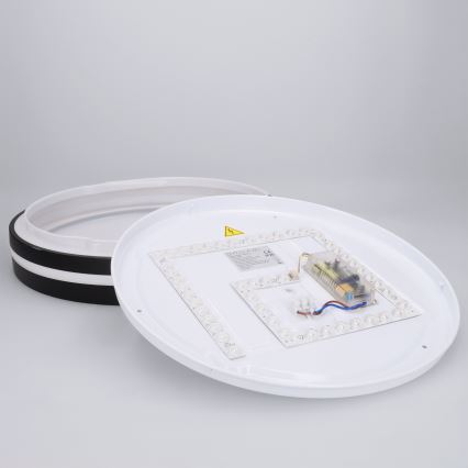 Brilagi - dimeriuojamas LED lubų šviestuvas NAOMI LED/48W/230V 3000-6500K skersmuo 39 cm juodas + nuotolinis valdymas