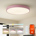 Brilagi - dimeriuojamas LED šviestuvas POOL SMART LED/100W/230V skersmuo 80 cm 3000-6000K Wi-Fi Tuya + nuotolinis valdymas rožinė