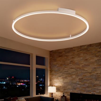 Brilagi - Dimeriuojamas LED lubinis šviestuvas PORTOFINO LED/85W/230V 3000-6000K Ø 120 cm baltas + nuotolinis valdymas