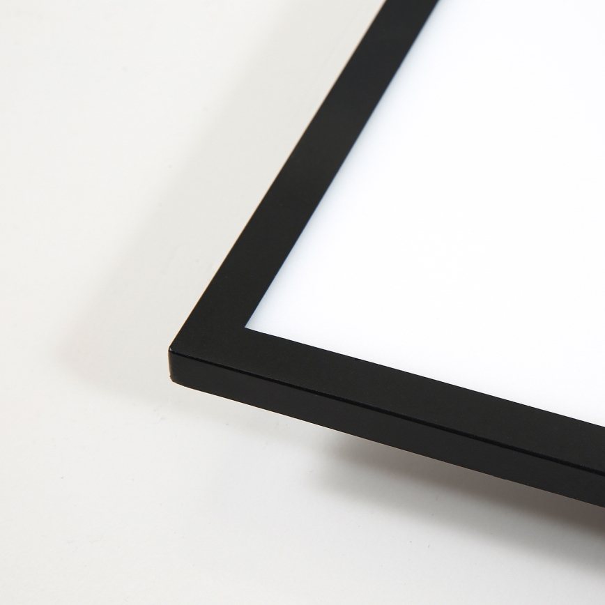 Brilagi - reguliuojamas LED lubų šviestuvas SLIMFRAME LED/25W/230V 30x30 cm 3000-6000K juodas + nuotolinis valdymas