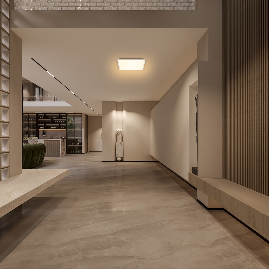 Brilagi - dimeriuojamas LED lubinis šviestuvas SLIMFRAME LED/36W/230V 45x45 cm 3000-6000K baltas + nuotolinis valdymas