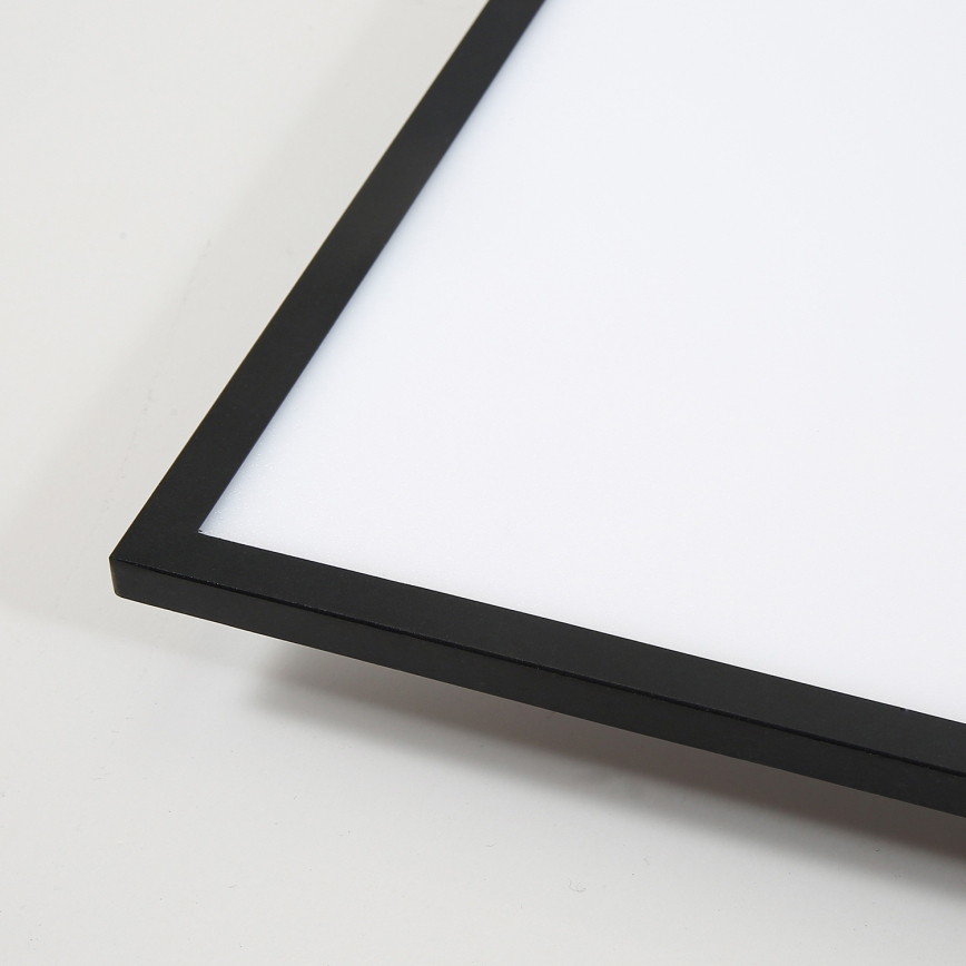 Brilagi - reguliuojamas LED lubinis šviestuvas SLIMFRAME LED/58W/230V 60x60 cm 3000-6000K juodas + su nuotoliniu pulteliu