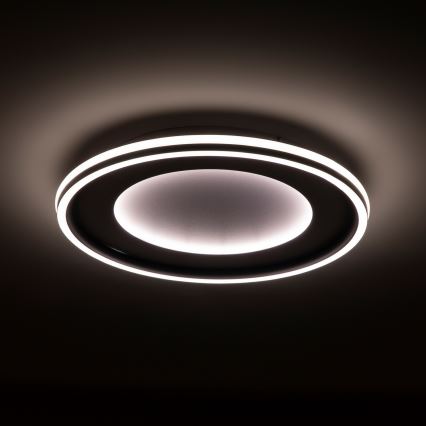 Brilagi - Dimeriuojamas LED lubų šviestuvas TRIVARO LED/72W/230V 3000-6000K skersmuo 40 cm + nuotolinis valdymas