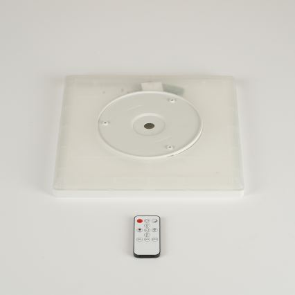 Brilagi - dimeriuojamas ULTRA SLIM LED lubinis šviestuvas LED/18W/230V 2700-6500K 30x30 cm baltas + nuotolinio valdymo pultas