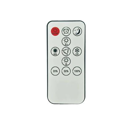 Brilagi - LED dimeriuojamas lubinis šviestuvas ULTRA PLONAS LED/18W/230V 2700-6500K 30x30 cm juodas + nuotolinio valdymo pultas