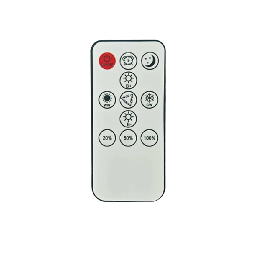 Brilagi - LED dimeriuojamas lubinis šviestuvas ULTRA PLONAS LED/18W/230V 2700-6500K 30x30 cm juodas + nuotolinio valdymo pultas