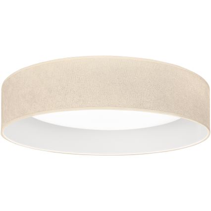 BRILAGI - Reguliuojamas LED lubų šviestuvas VELVET SMARTIX LED/24W/230V 3000-6000K skersmuo 45 cm kreminė Wi-Fi Tuya Beacon + nuotolinis valdymas