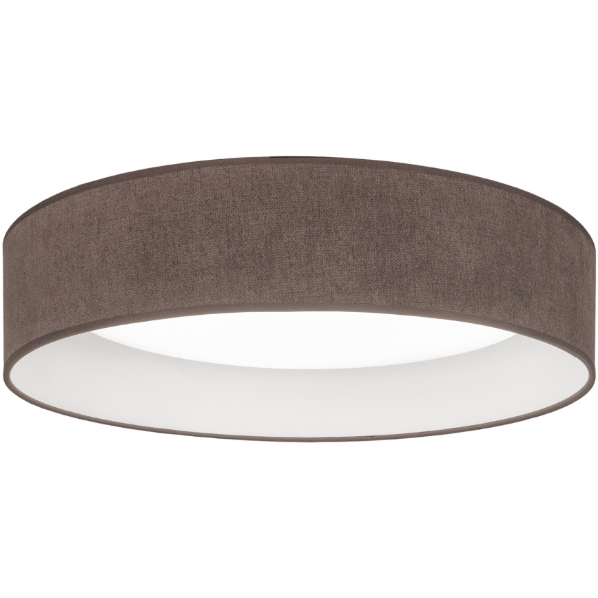 BRILAGI - dimeriuojamas LED lubų šviestuvas VELVET SMARTIX LED/24W/230V 3000-6000K skersmuo 45 cm rudas Wi-Fi Tuya Beacon + nuotolinio valdymo pultas