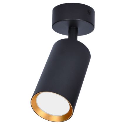 Brilagi - LED RGBW reguliuojamas taškinis šviestuvas SELE 1xGU10/4,8W/230V 3000K juoda/auksinė + nuotolinis pultas
