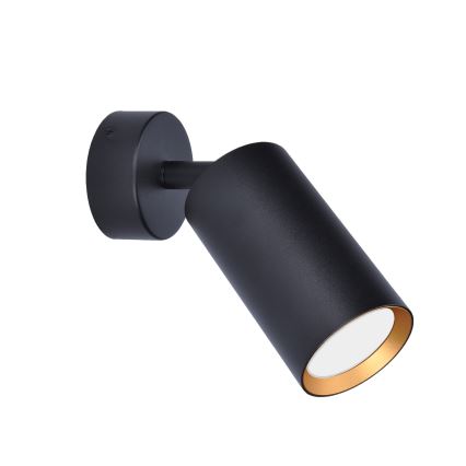 Brilagi - LED RGBW reguliuojamas taškinis šviestuvas SELE 1xGU10/4,8W/230V 3000K juoda/auksinė + nuotolinis pultas