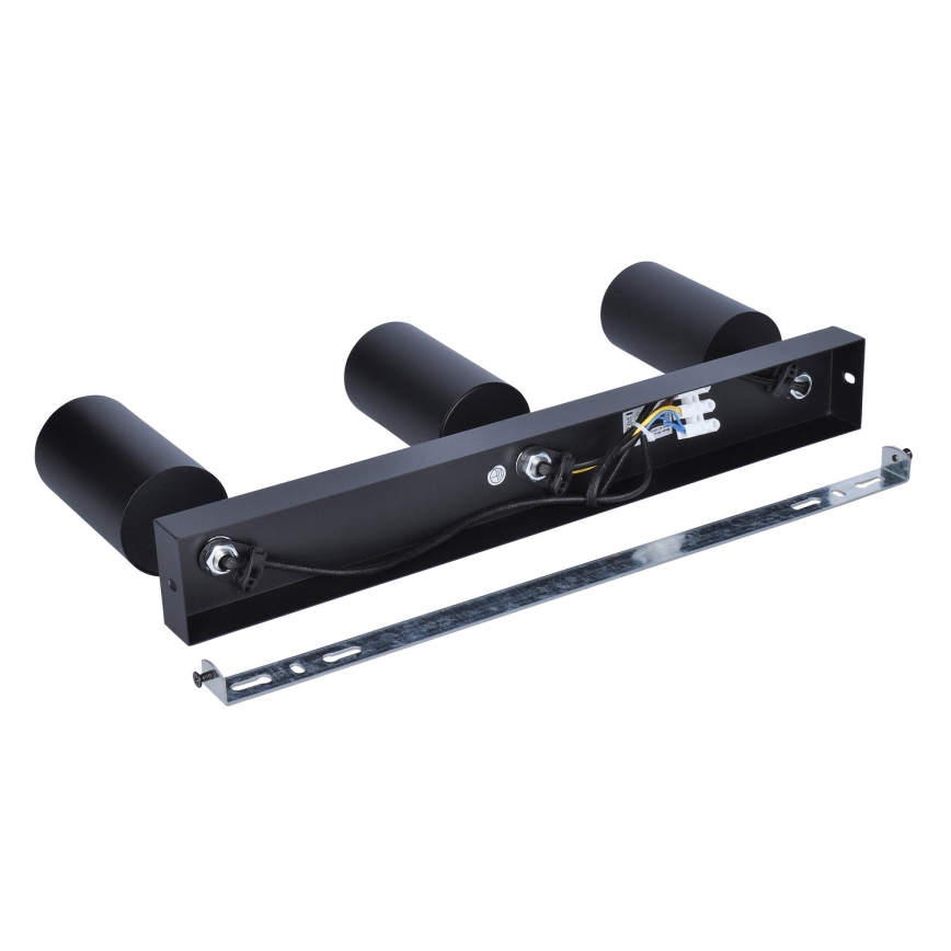 Brilagi - LED RGBW dimeriuojamas taškinis šviestuvas SELE 3xGU10/6W/230V 3000K juodas + nuotolinis valdymas